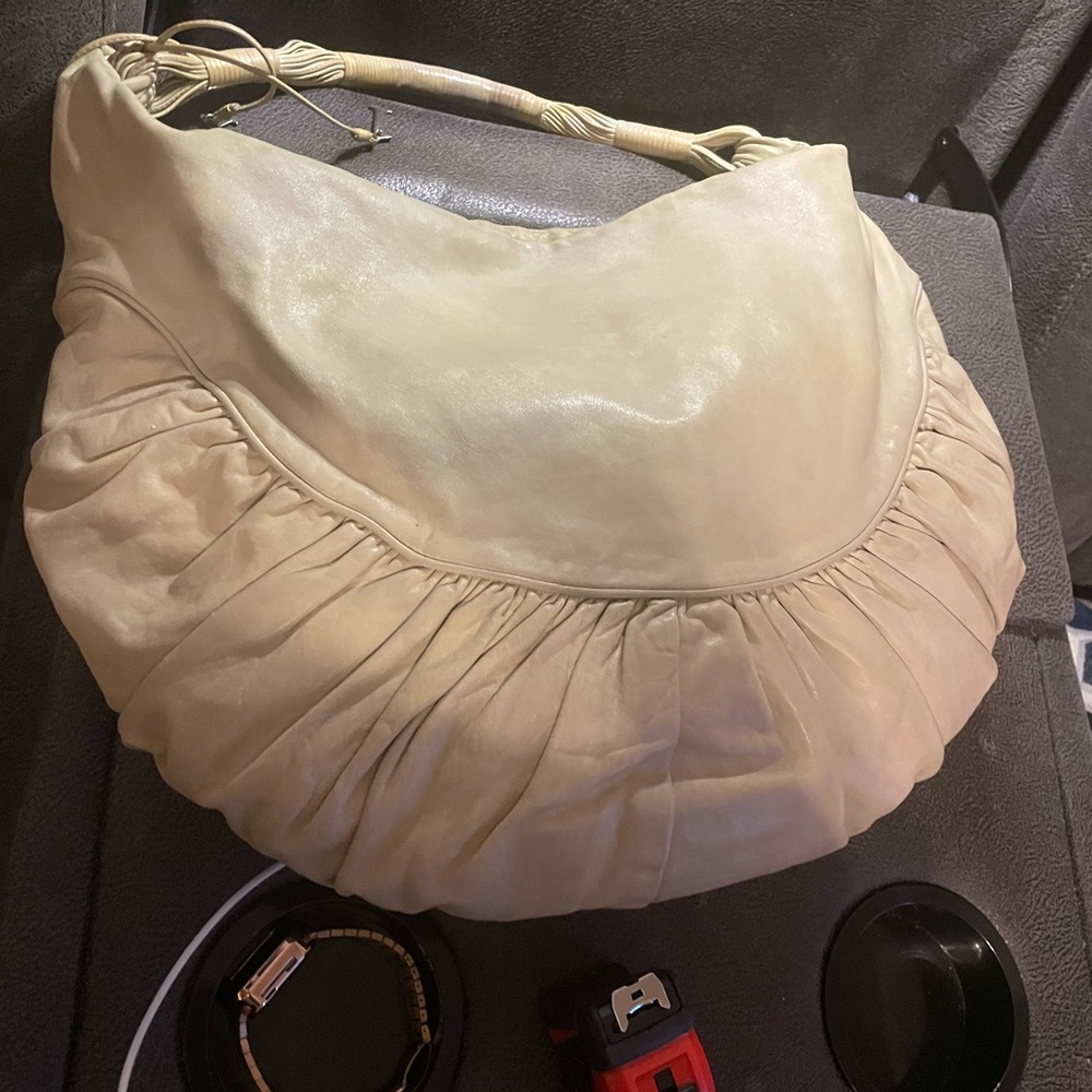 Dior Cream Hobo Bag